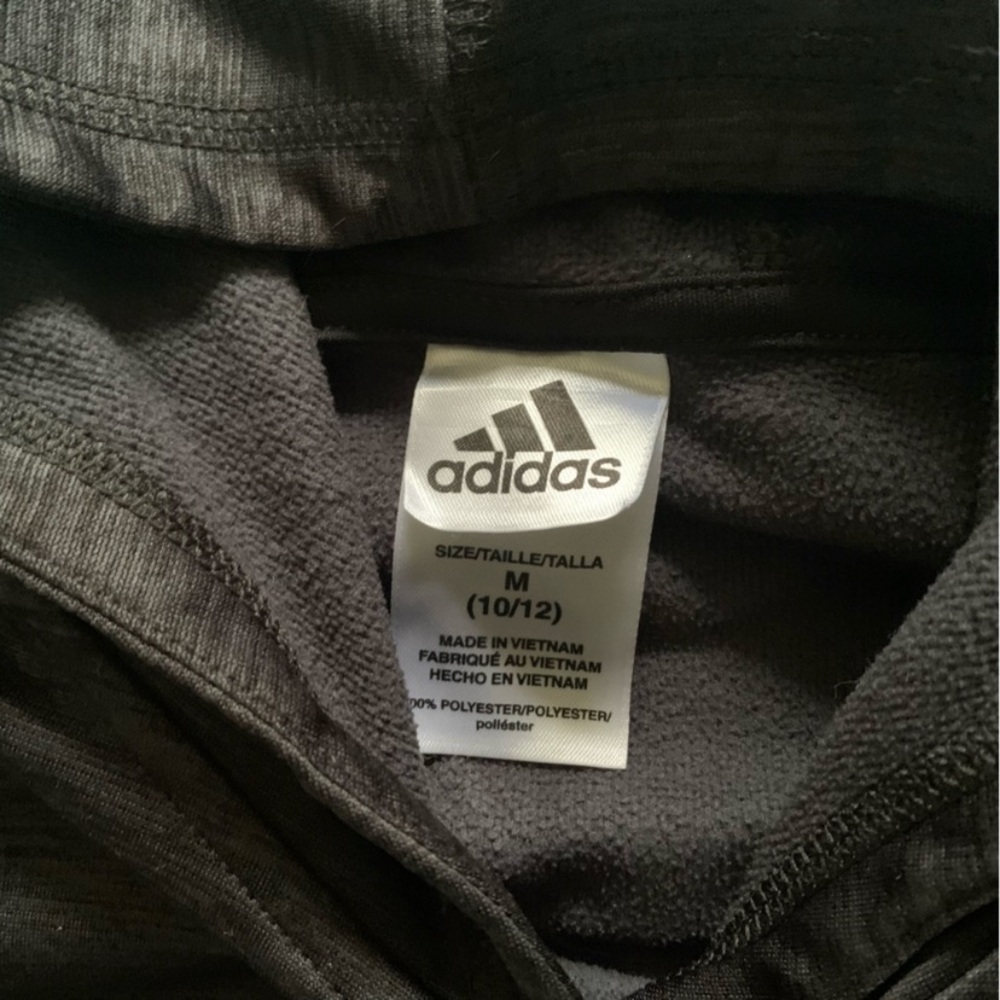 Girls ADIDAS LOT Hooded Sweatshirt/Zip Up Bundle•Size 10/12/14 - Picture 3 of 12